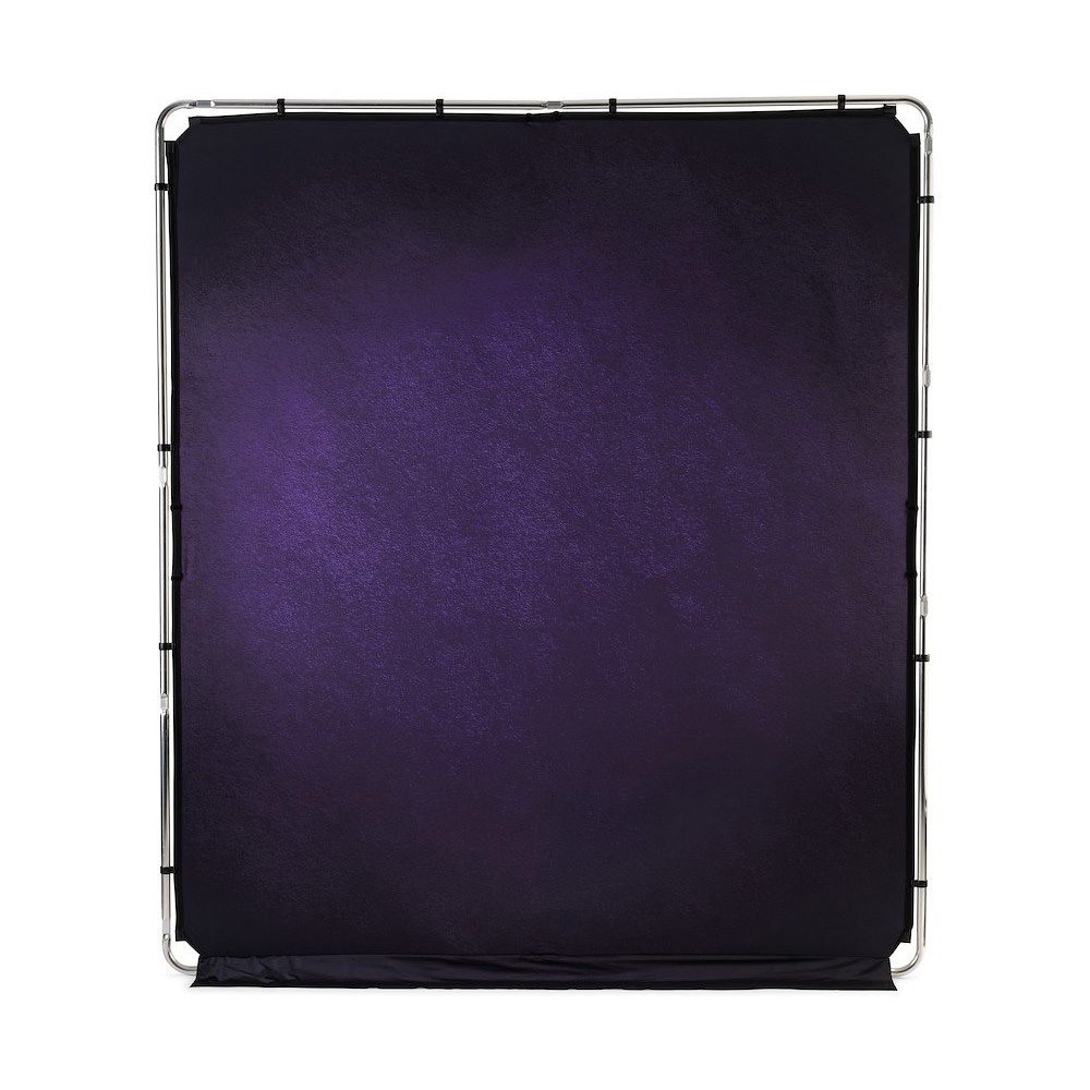 Lastolite EzyFrame Vintage Background 2 x 2.3m Aubergine - view 2