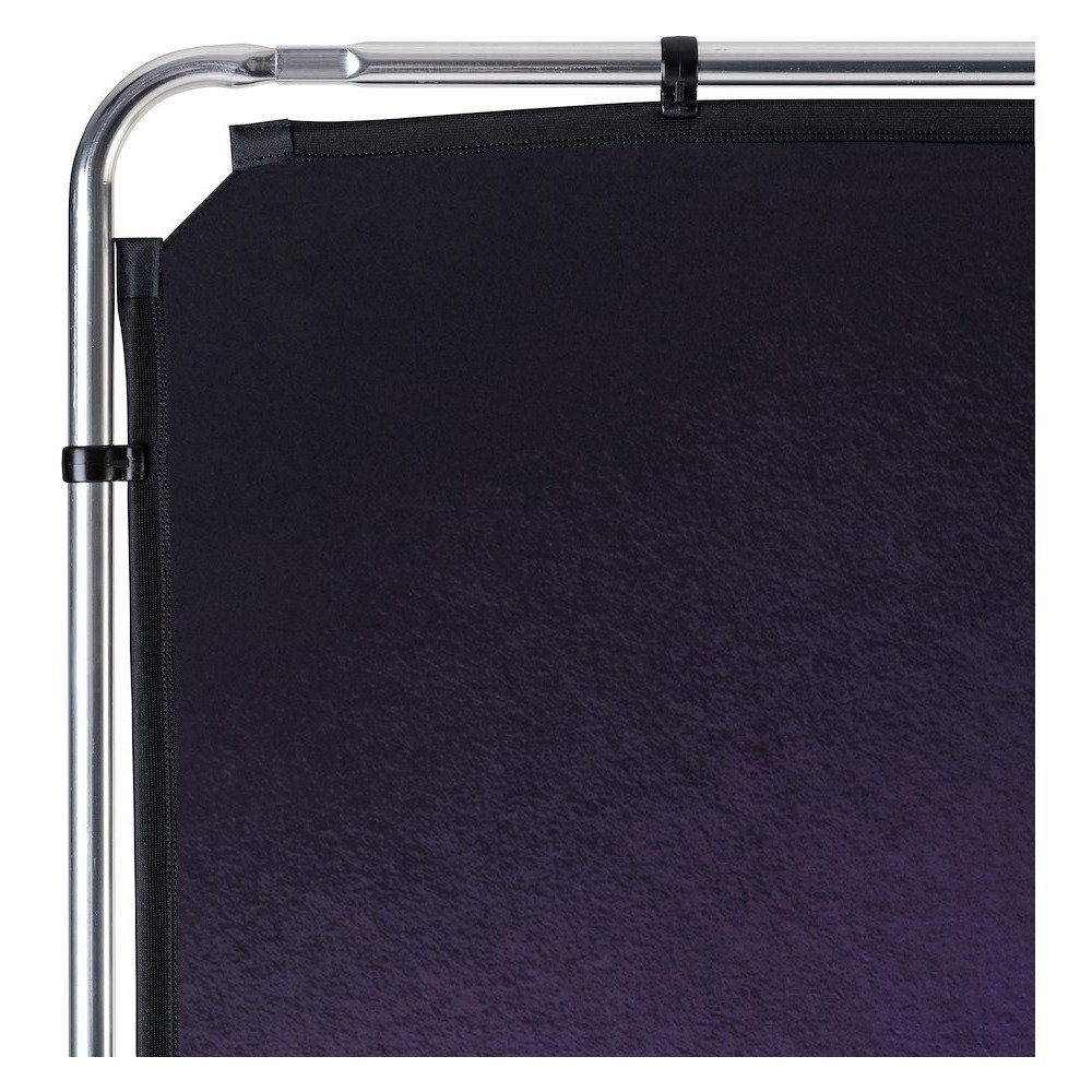 Lastolite EzyFrame Vintage Background 2 x 2.3m Aubergine - view 3