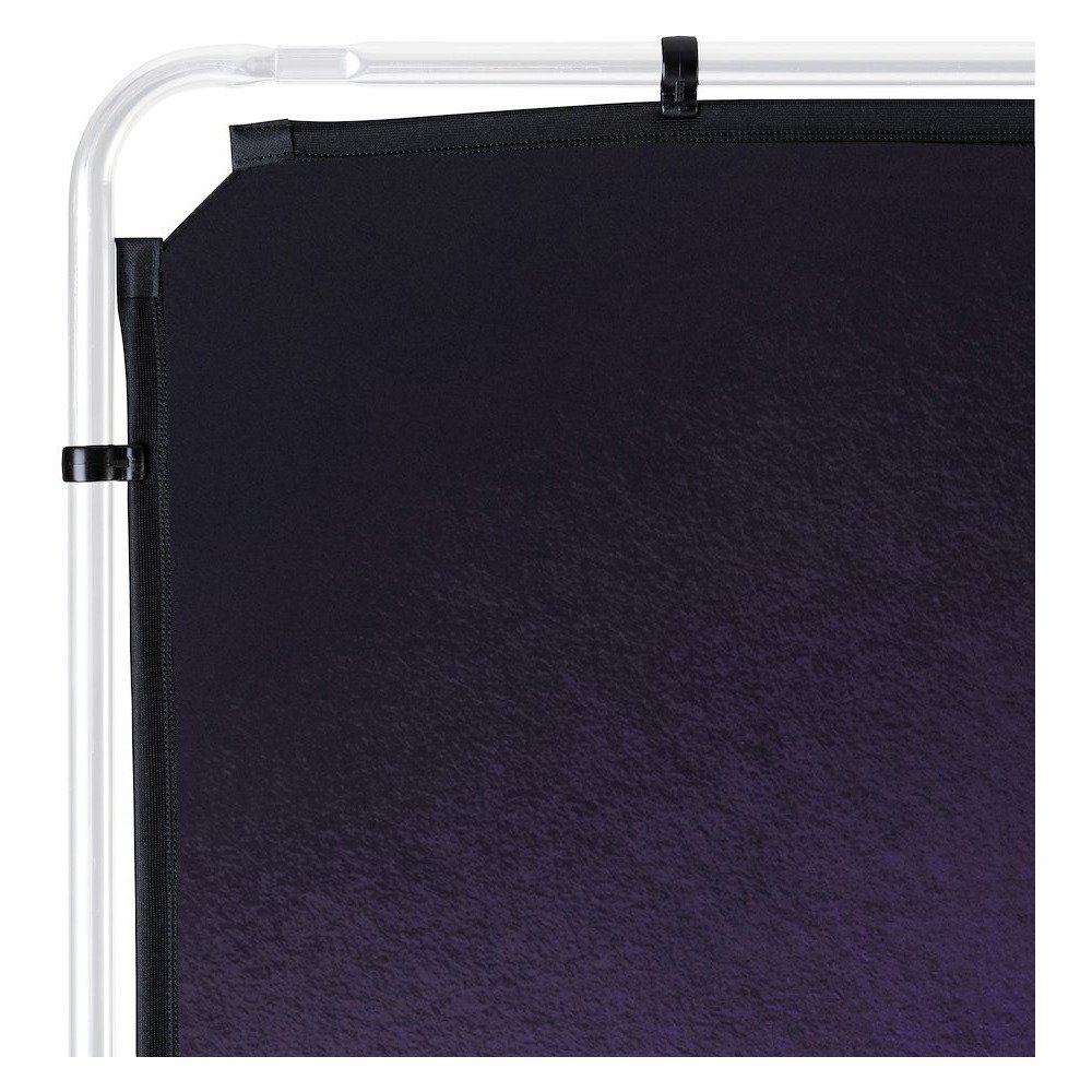 Lastolite EzyFrame Vintage Background Cover 2 x 2.3m Aubergine - view 2