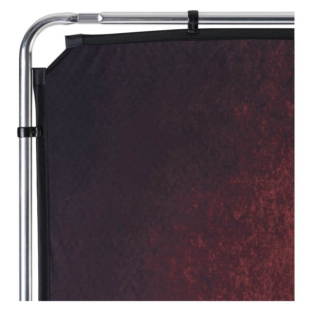Lastolite EzyFrame Vintage Background 2 x 2.3m Crimson - view 3