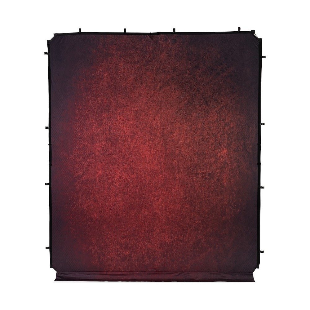 Lastolite EzyFrame Vintage Background Cover 2 x 2.3m Crimson - view 4