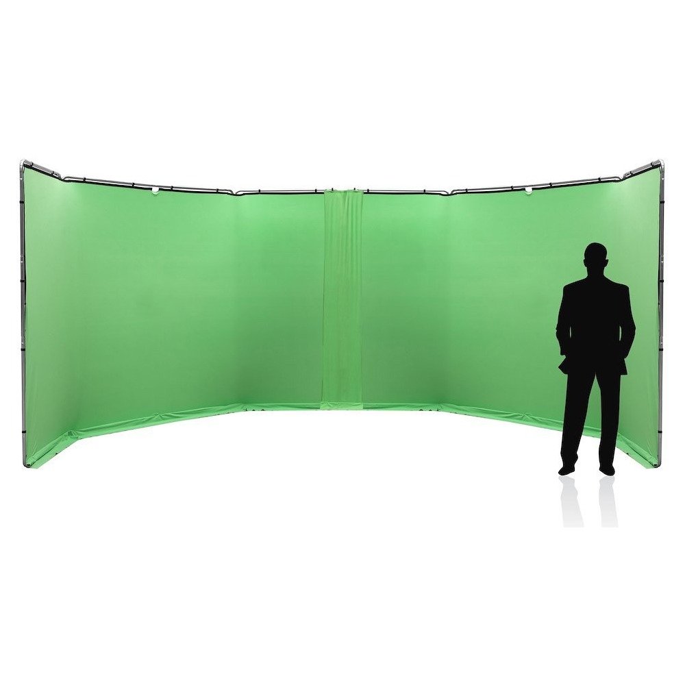 Lastolite Panoramic Background Connection Kit 2.3m Chroma Key Green - view 4