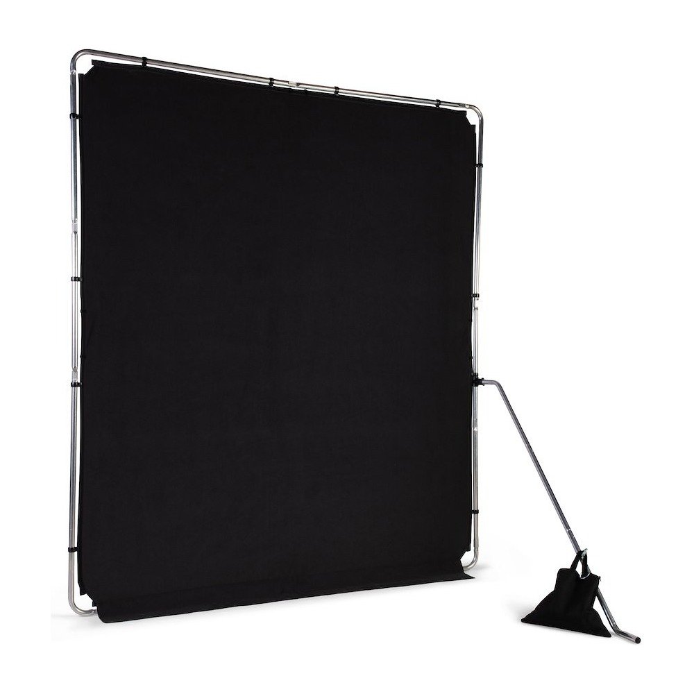 Lastolite EzyFrame Background 2 x 2.3m Black - view 3