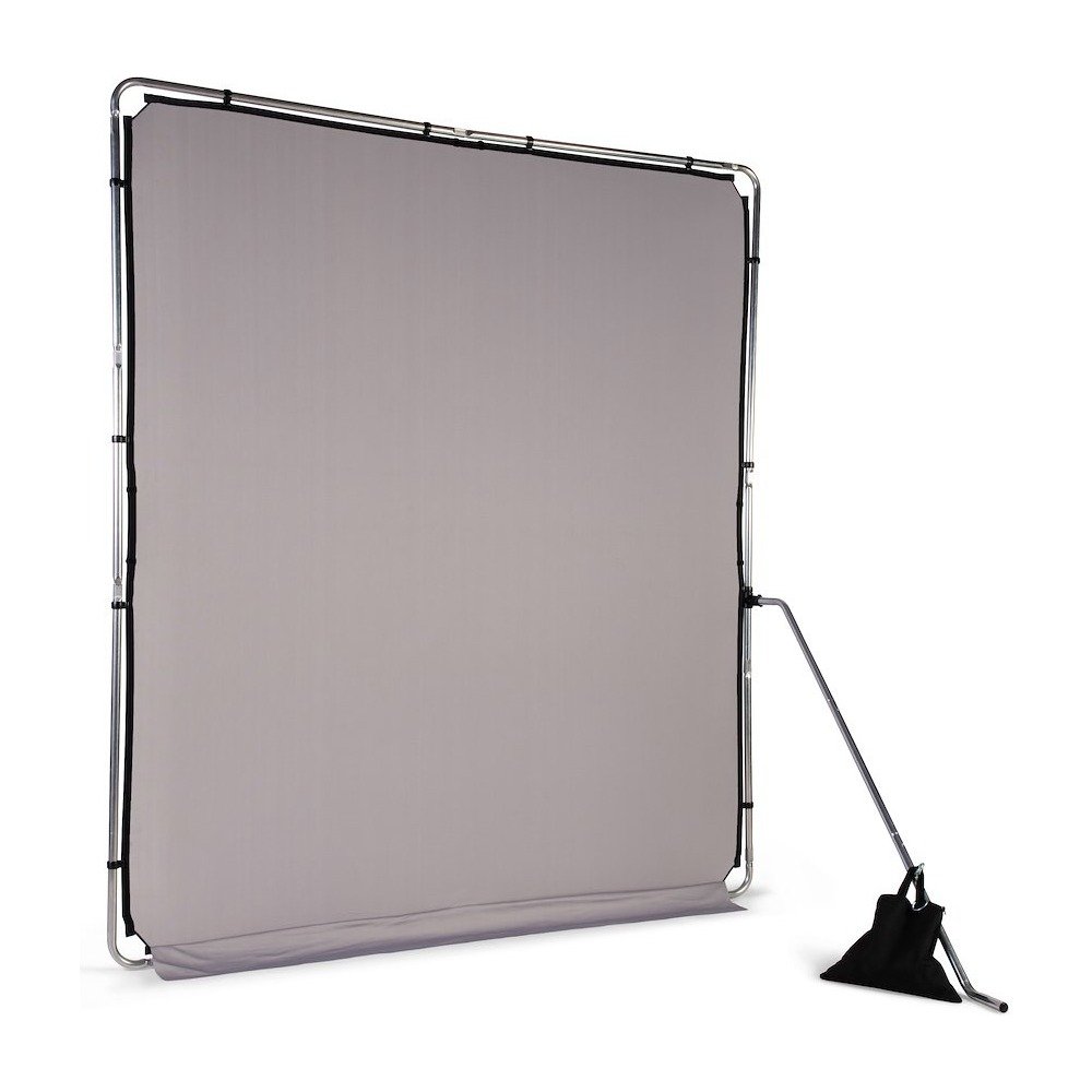 Lastolite EzyFrame Background 2 x 2.3m Grey - view 2
