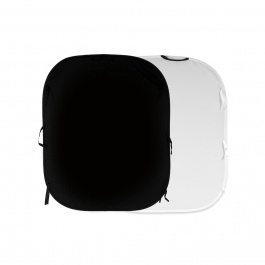 Lastolite 5'X6' Collapsible Reversible Background - Black/White