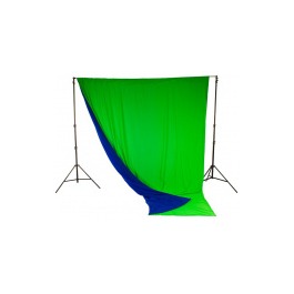 Lastolite 10'X12' Curtain Chromakey - Reversible Blue/Green
