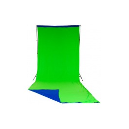 Lastolite 10'X24' Curtain Chromakey - Reversible Blue/Green