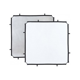 Lastolite Skylite Rapid Fabric Small 1.1 x 1.1m Silver/White product image