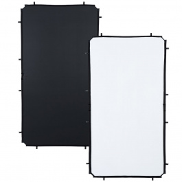 Lastolite Skylite Rapid Fabric Medium 1.1 x 2m Black/White product image