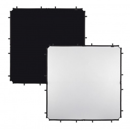 Lastolite Skylite Rapid Fabric Midi 1.5 x 1.5m, Black/White product image