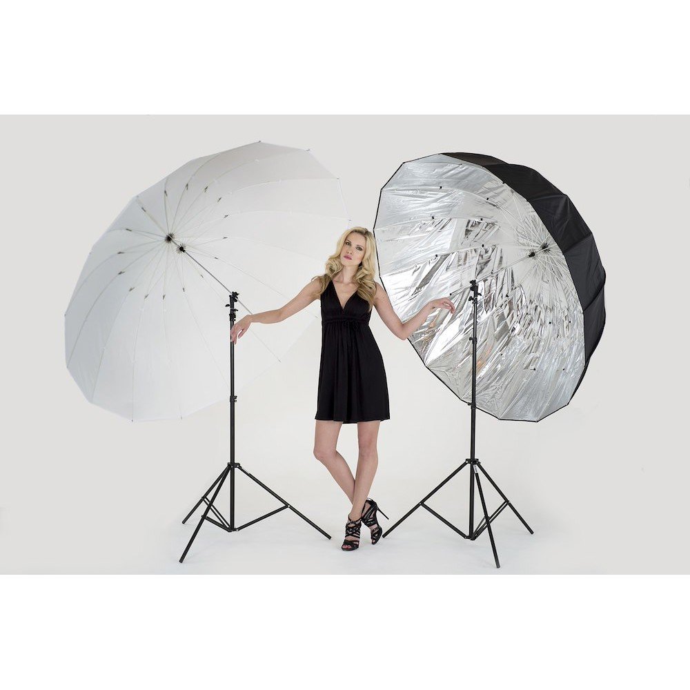 Lastolite Mega Umbrella Kit 157cm with Translucent and Silver Parabolic Covers