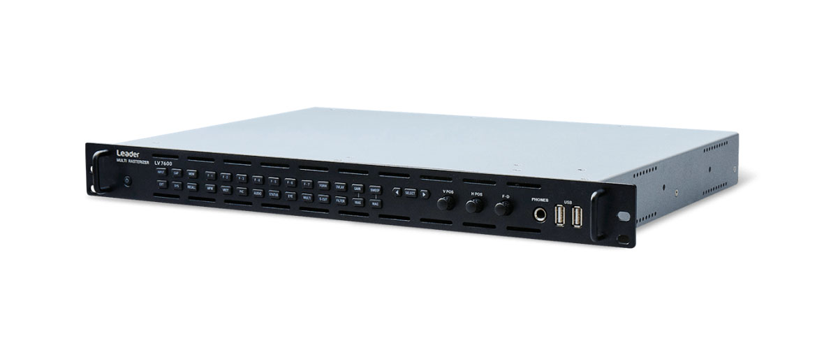 Leader LV7600 Rasterizer - view 2