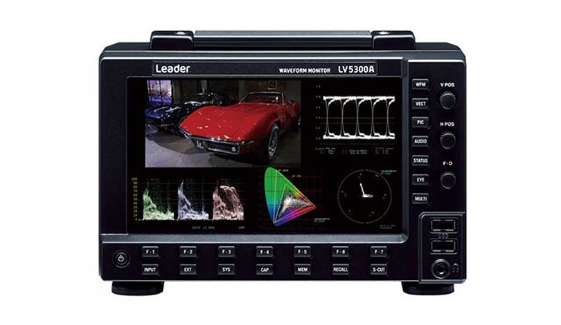 Leader LV5300A Waveform Monitor product image