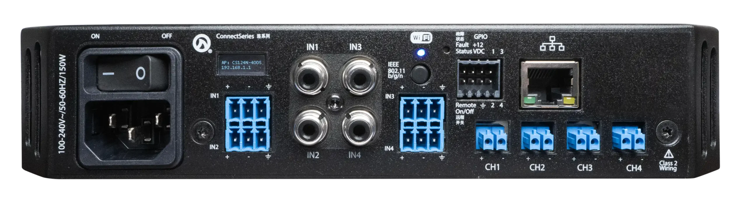 LEA Professional Connect 124 4-Channel Smart Amplifier - view 2