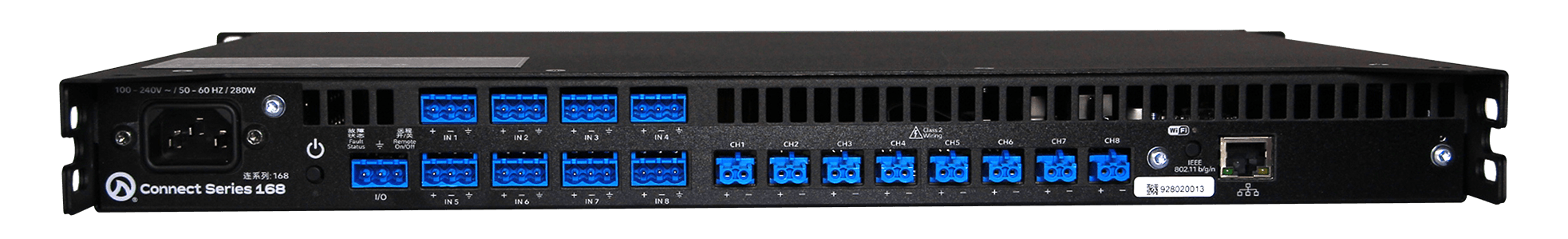 LEA Professional Connect 168 8-Channel Smart Amplifier - view 3