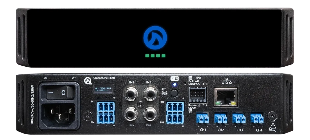 LEA Professional Connect 34 4-Channel Smart Amplifier