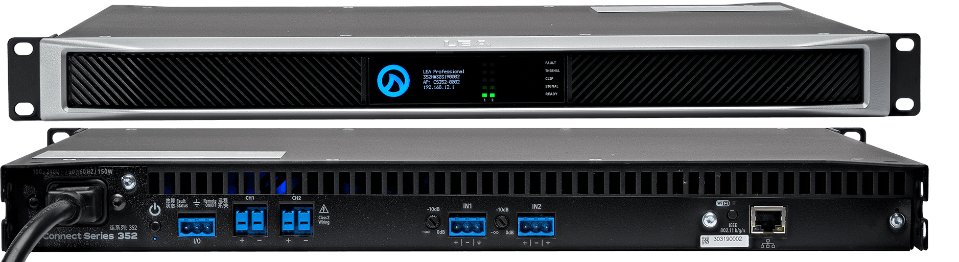 LEA Professional Connect 352 2-Channel Smart Amplifier