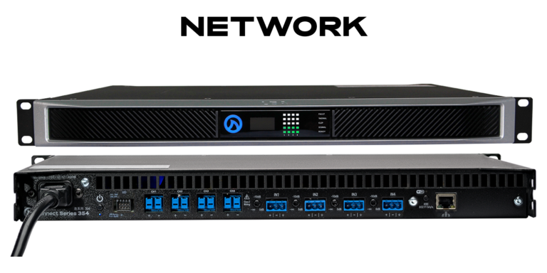 LEA Professional Connect 354 4-Channel Smart Amplifier