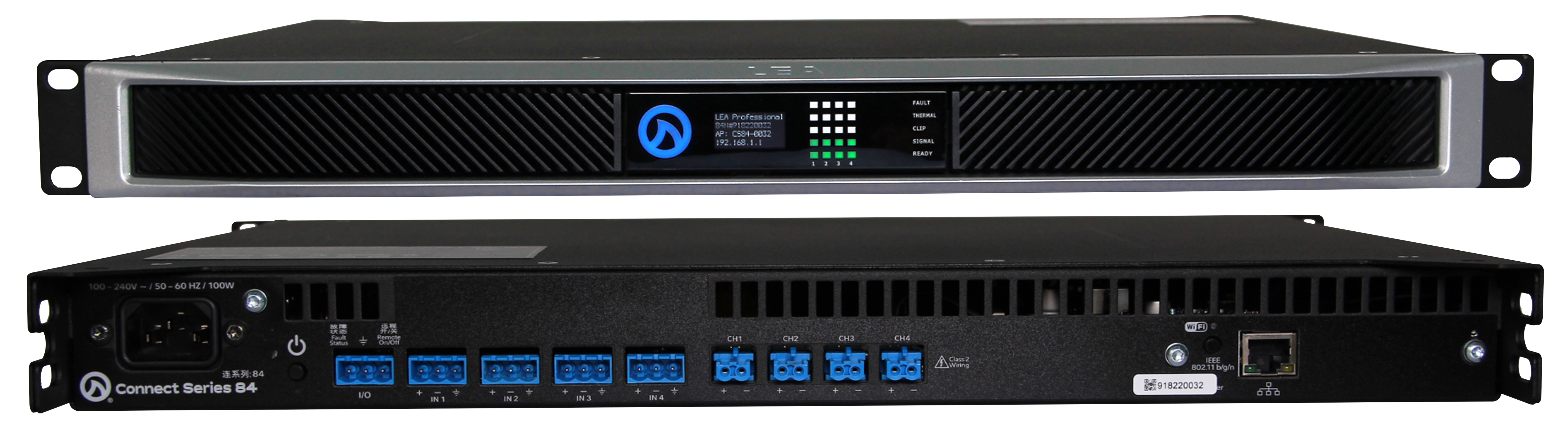 LEA Professional Connect 84 4-Channel Smart Amplifier - view 3