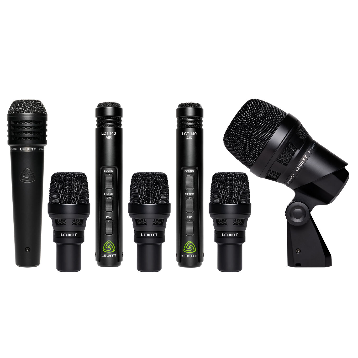 Lewitt BEATKIT PRO 7-Piece Drum Microphone Set - view 3
