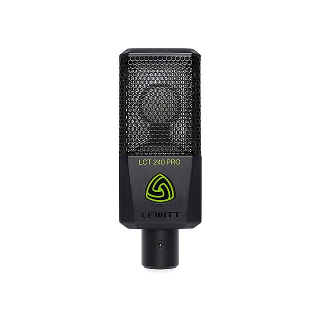 LCT 240 PRO Large-Diaphragm Cardioid Condenser Microphone, Black