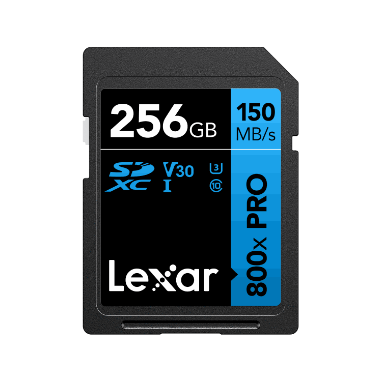 Lexar High-Performance 800x PRO SDHC/SDXC UHS-I Card BLUE Series