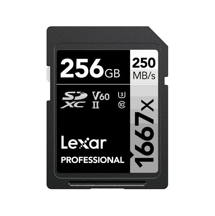 Lexar Professional 1667x SDXC UHS-II Card SILVER Series
