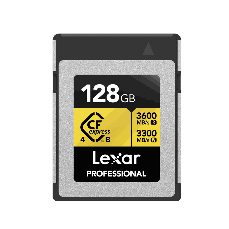 Lexar Professional GOLD CFexpress 4.0 Type B Card product image