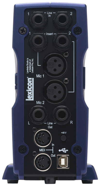 Lexicon Lambda Studio 4x2x2 USB Recording Interface - view 3