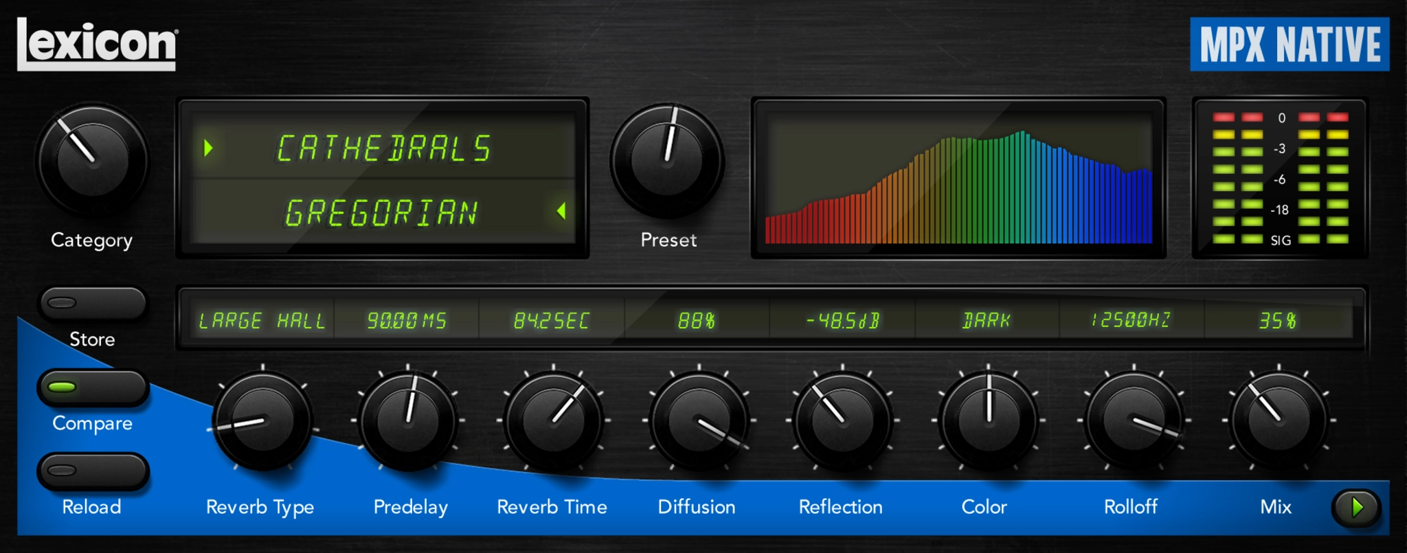 Lexicon MPX Native Reverb Plug-In - view 2