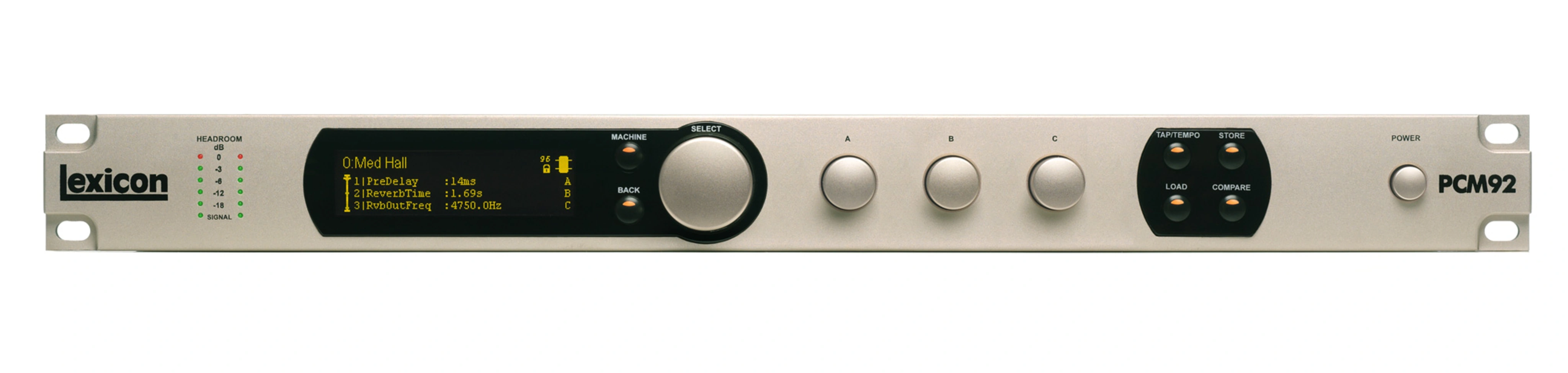 Lexicon PCM92 Stereo Reverb and Effects Processor - view 2
