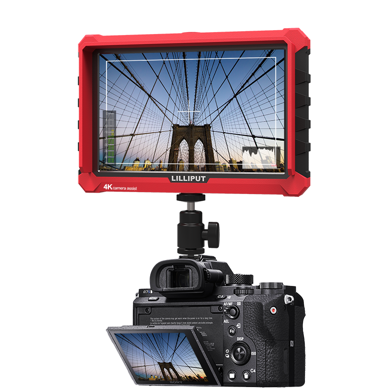 Lilliput A7S 7" Full HD HDMI On-Camera Monitor with 4K Camera Assist