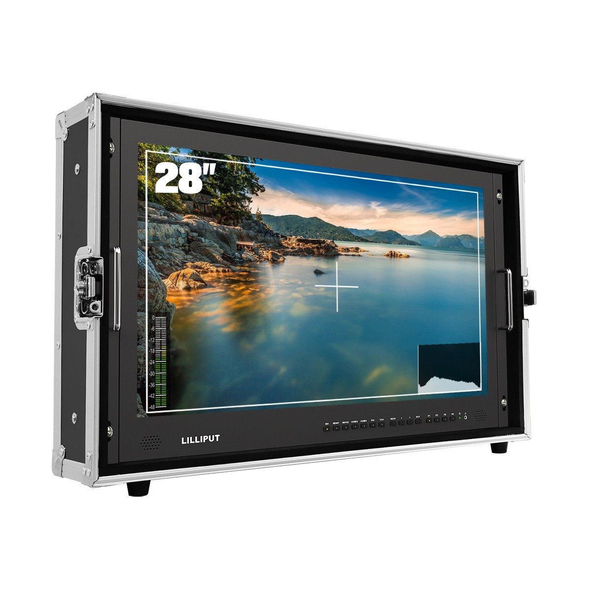 Lilliput BM280-4KS 28" 4K Carry-On Broadcast Monitor