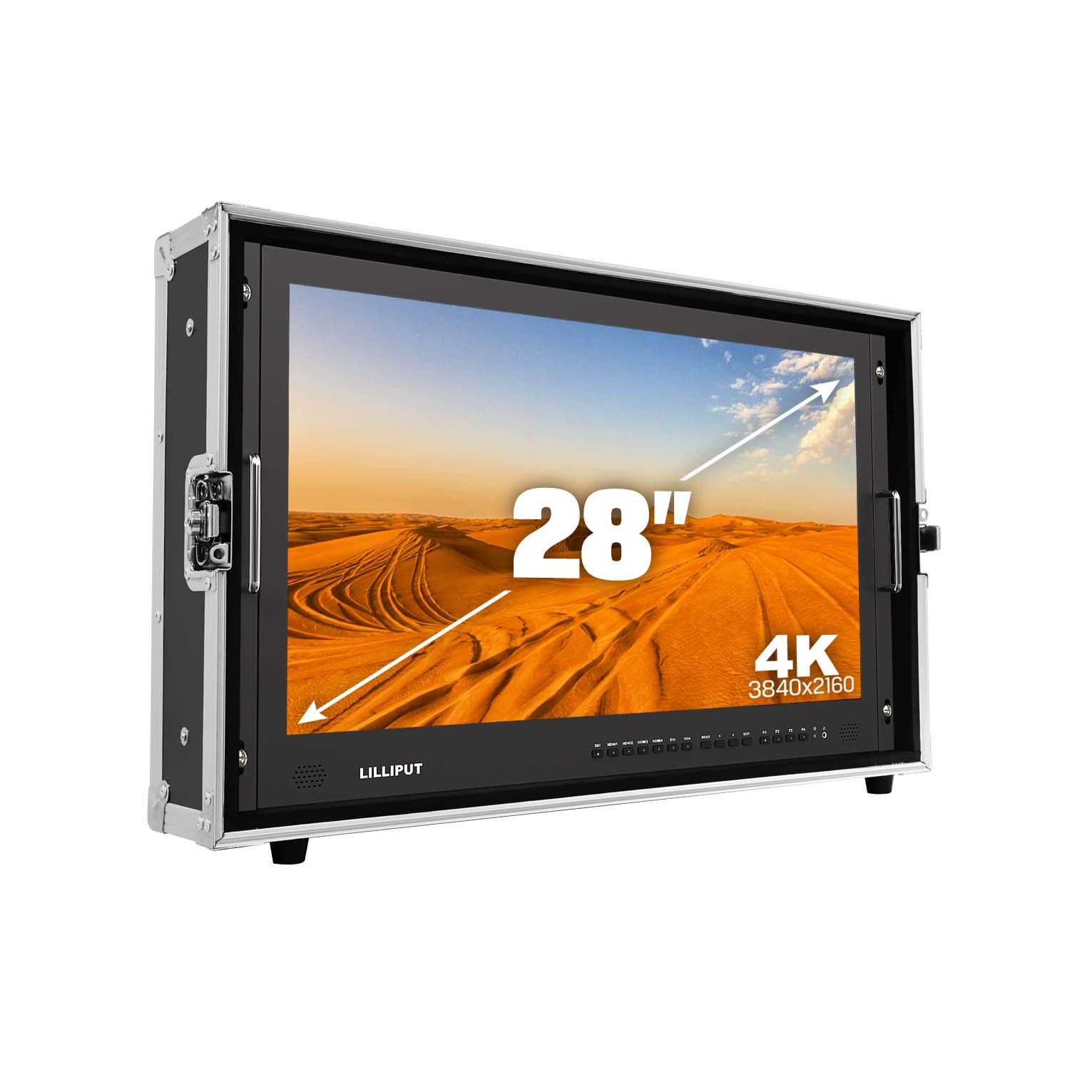 Lilliput BM280-4KS 28" 4K Carry-On Broadcast Monitor - view 2