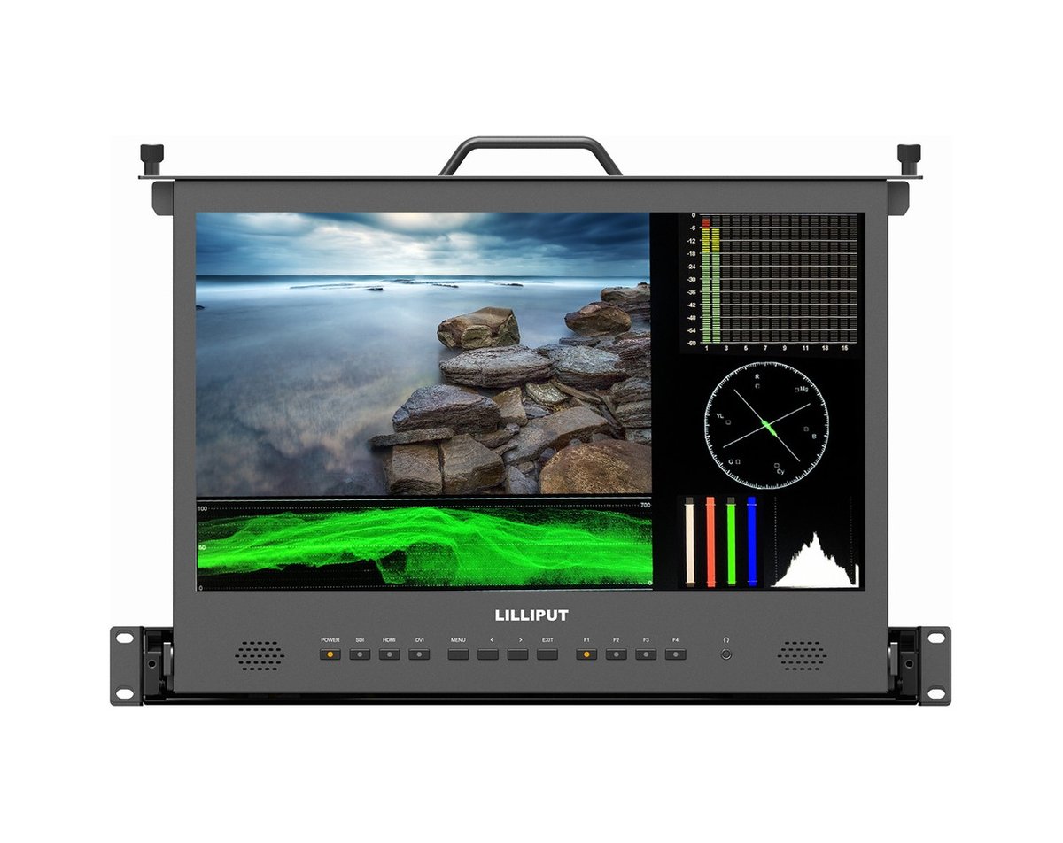 Lilliput RM-1730S 17.3" Pull-Out Rackmount Monitor - view 2