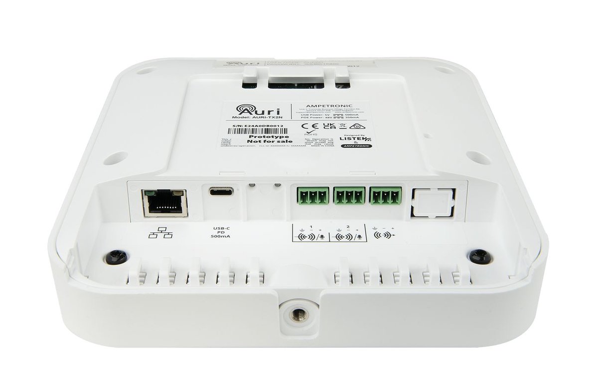 Listen Technologies AURI-TX2N Auri 2 Channel Transmitter - view 2
