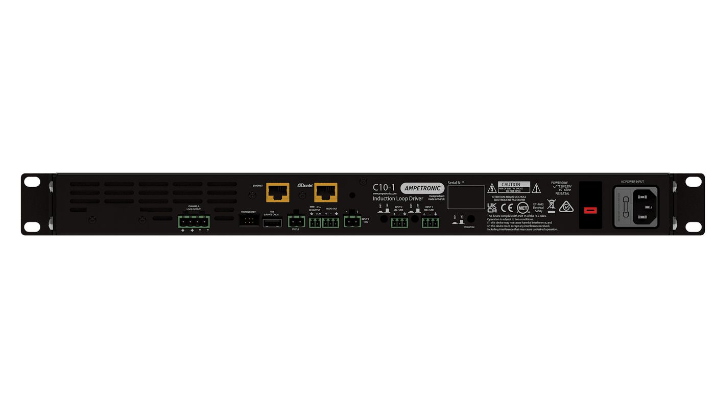 Listen Technologies C10-1 C-Series Perimeter Loop Driver 10A - view 2