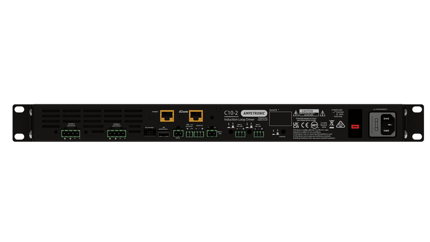 Listen Technologies C10-2 C-Series MultiLoop Driver 10A - view 2