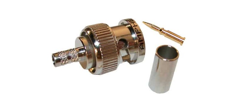 Listen Technologies LA-127 RG-58 Crimp BNC Connector