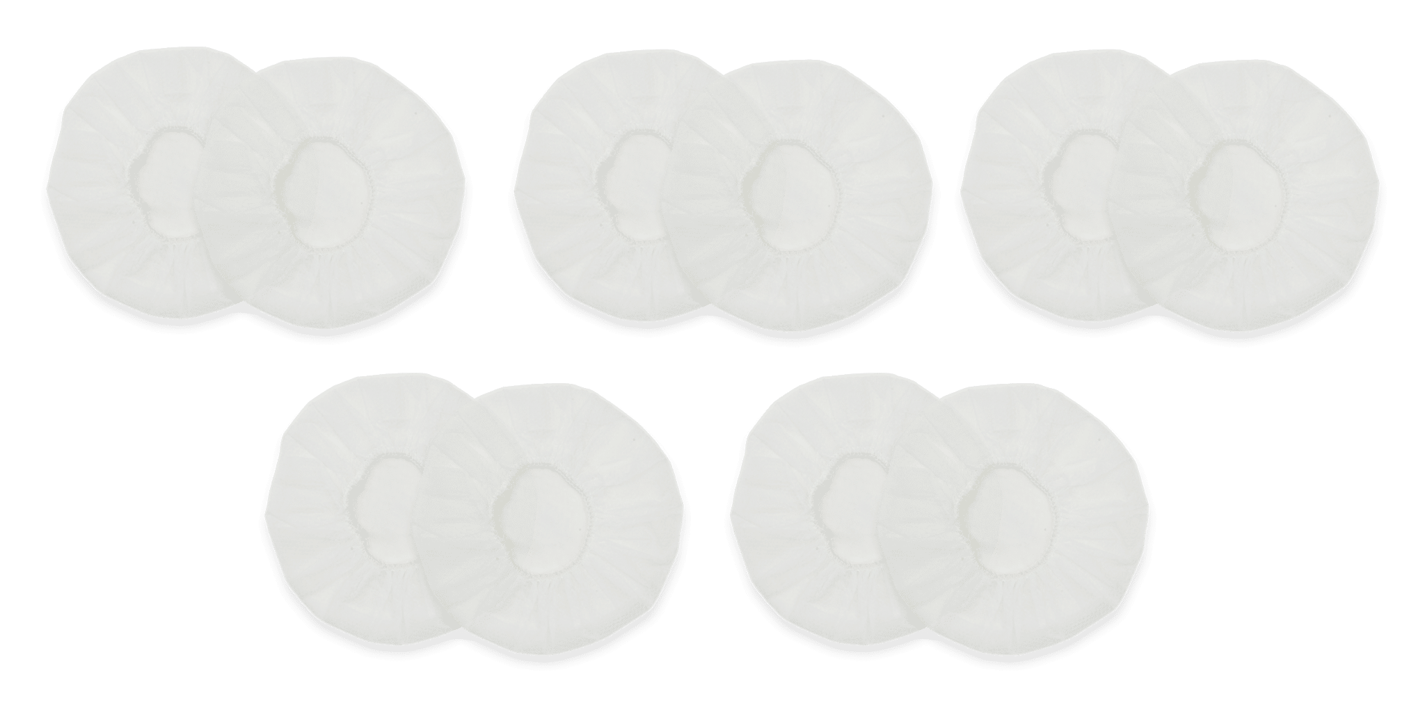 Listen Technologies LA-168 Sanitary Covers for Stereo Headphones (10 Pack) - view 2
