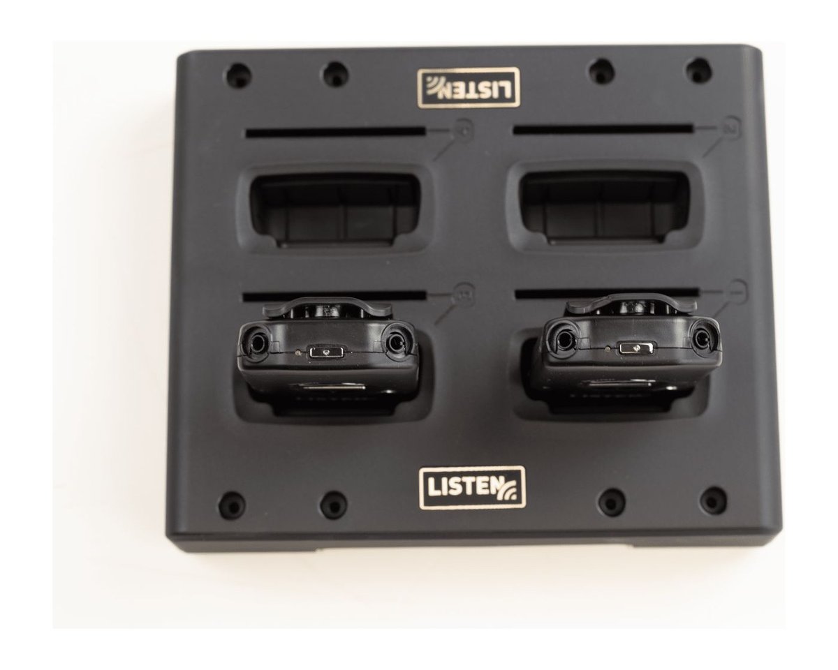Listen Technologies LA-384-01/LA-384T-01 Intelligent 4-Unit Charging Tray - view 6