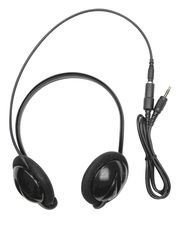 Listen Technologies LA-403 Universal Behind-the-Head Stereo Headphones