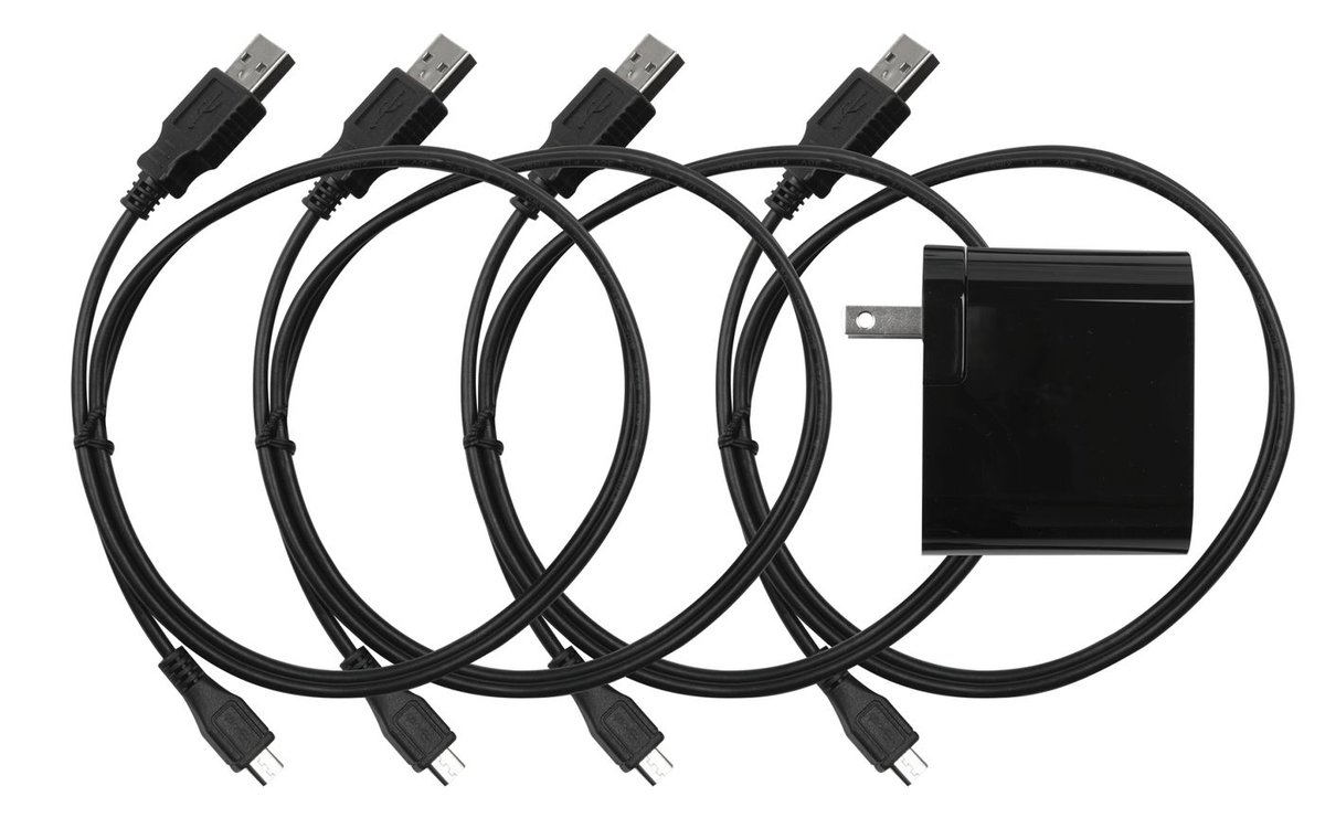 Listen Technologies LA-423-01 4-Port USB Charger - view 3