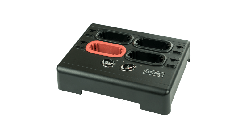 Listen Technologies LA-482-01/LA-483 Docking Station 4 / Soft Shell Case
