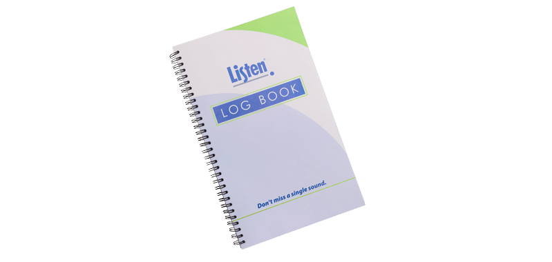 Listen Technologies LA-904 Dispensing Log Book