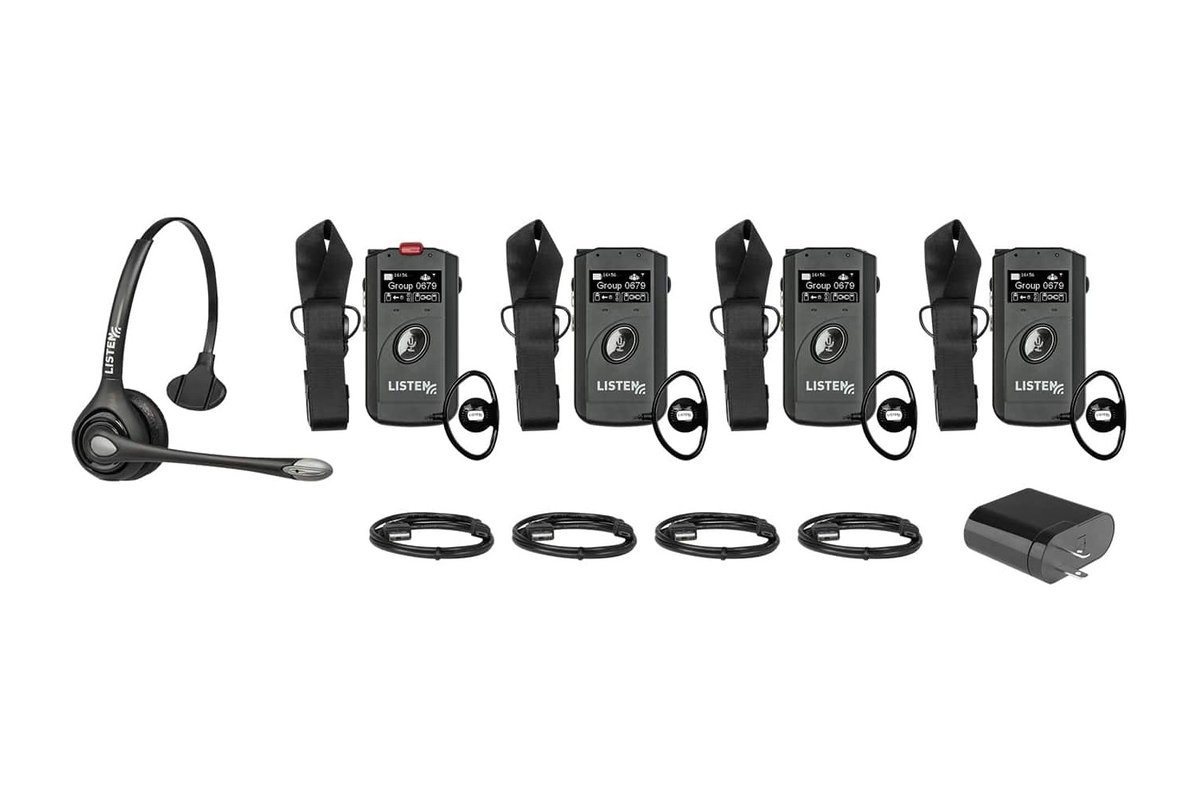 Listen Technologies LKS-1 ListenTALK Base-4 System