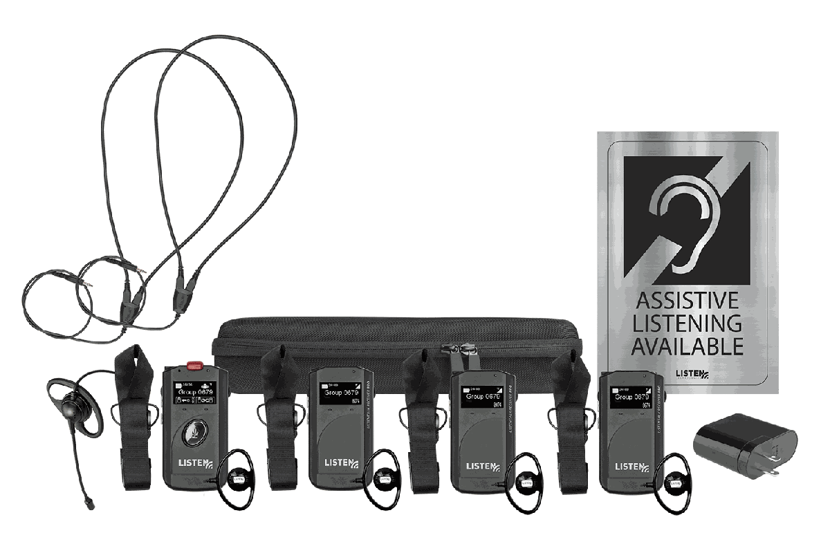 Listen Technologies LKS-8 ListenTALK Portable ADA Kit 2