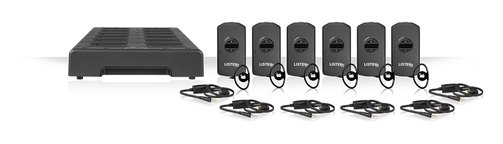 Listen Technologies LP-40/41-IR Intelligent DSP IR Receiver Pack