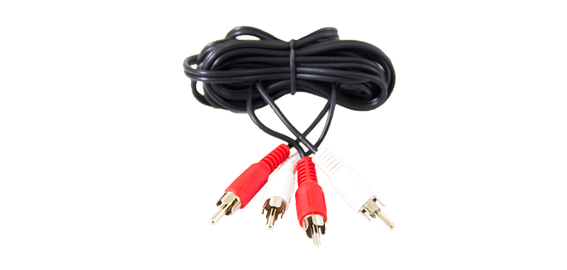 Listen Technologies LPT-A107-B Dual RCA to Dual RCA Cable 6.6 ft product image