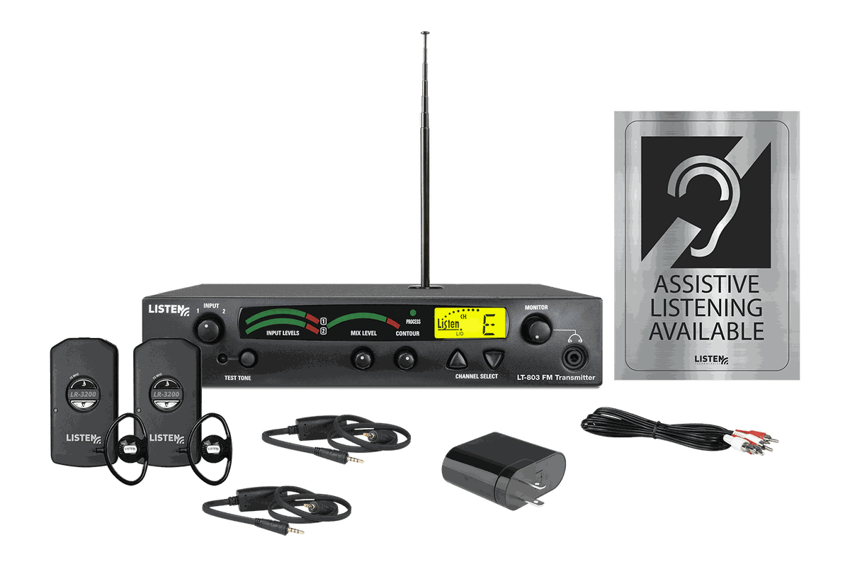 Listen Technologies LS-30 Listen iDSP Essentials Starter Stationary RF System